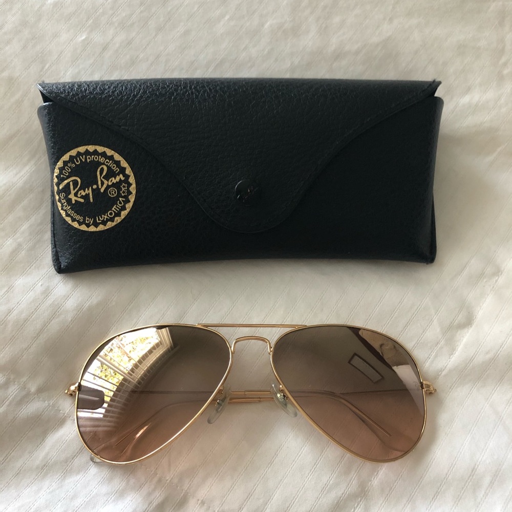 Ray Ban Gold Aviators